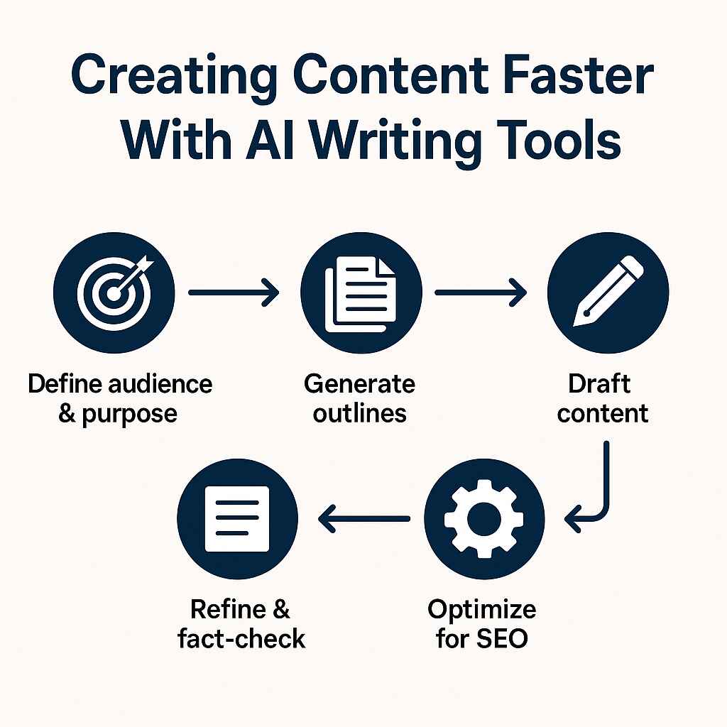 How to Create Stunning Content Faster With AI Writing Tools