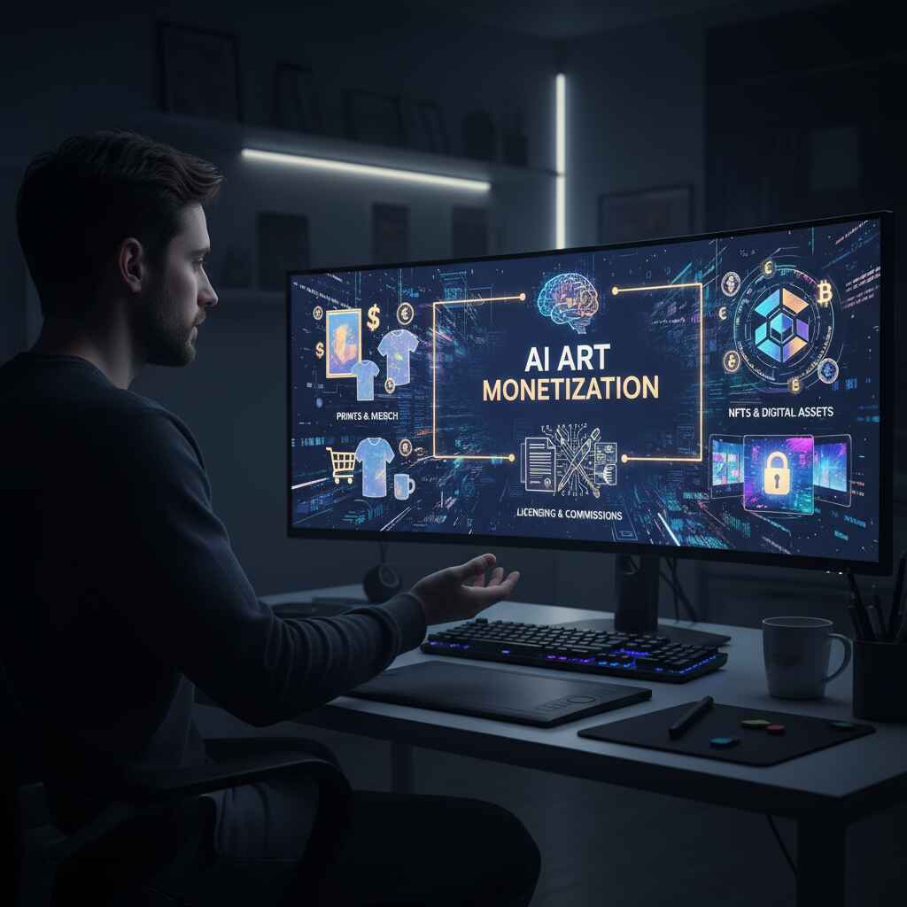 How to Monetize AI Art